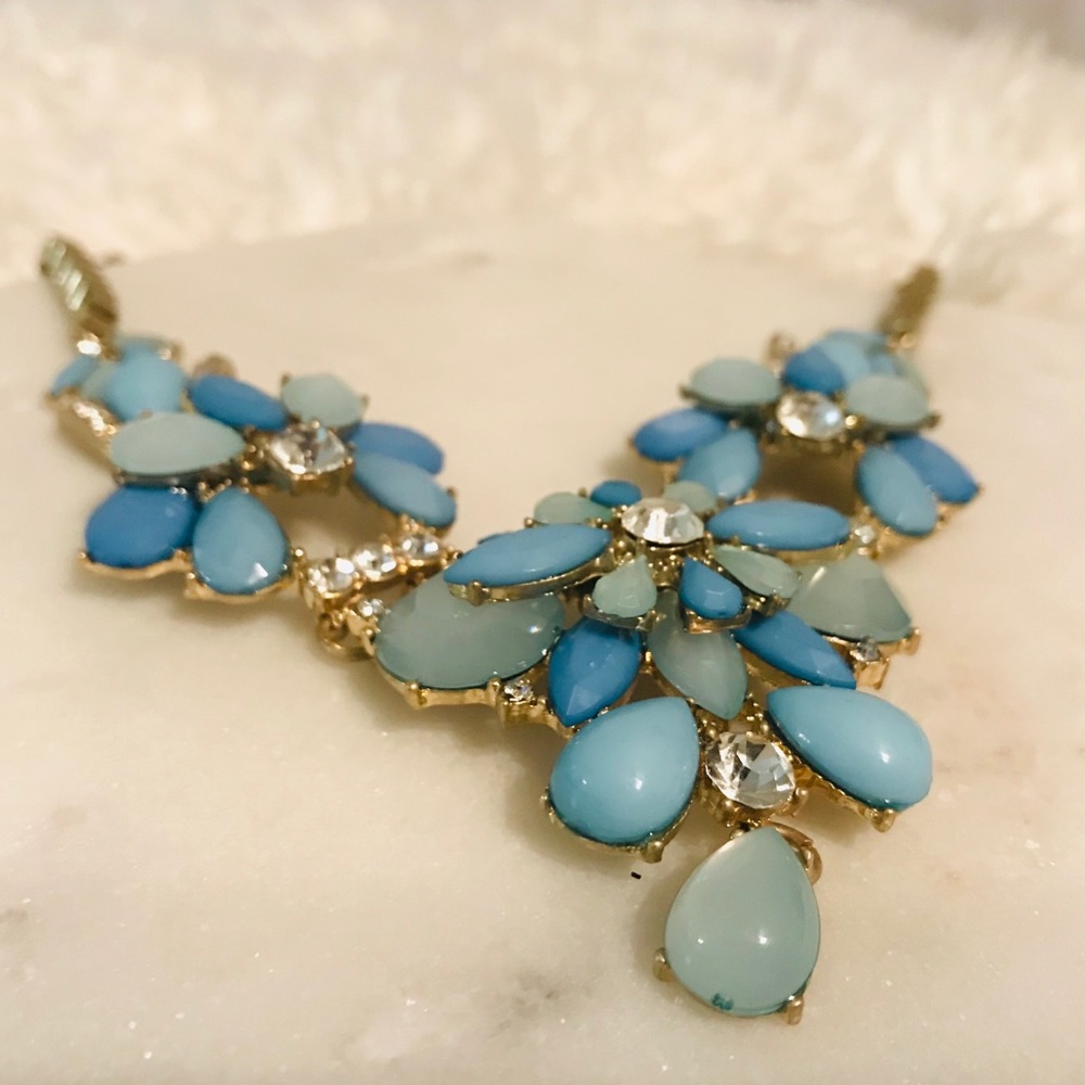 Bellflower Statement Necklace 🧞‍♂️💙